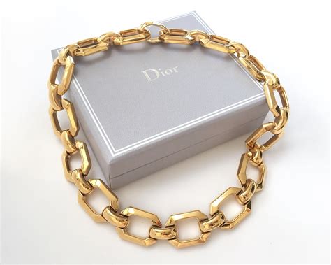 chunky dior necklace|christian dior jewelry.